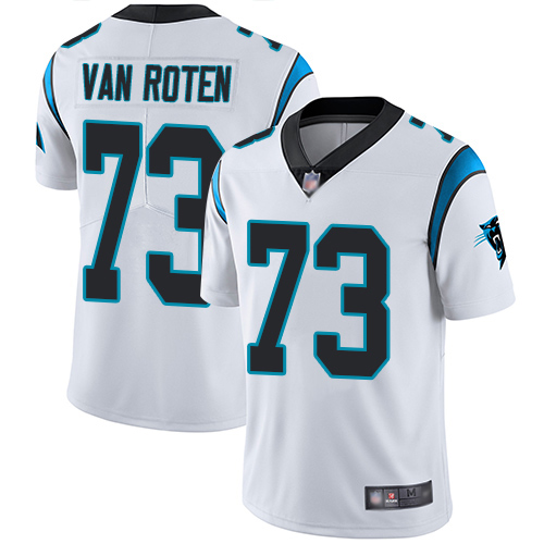 Carolina Panthers Limited White Youth Greg Van Roten Road Jersey NFL Football #73 Vapor Untouchable->carolina panthers->NFL Jersey